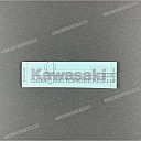 Emblème KAWASAKI pour pare-brise