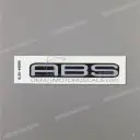 Vorderes Schutzblech ABS Emblem