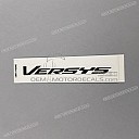 Emblème VERSYS pour flanc de carénage