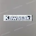 Autocollant logo Kawasaki pour sabot moteur