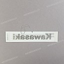 Adesivo logo KAWASAKI per parabrezza