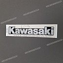 Adesivo logo KAWASAKI per fiancata