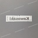 Windshield KAWASAKI Logo Aufkleber