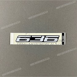 Heckverkleidung Aufkleber