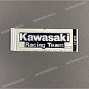 Naklejka Kawasaki Racing Team na górną owiewkę