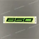 Carenado lateral 650 emblema