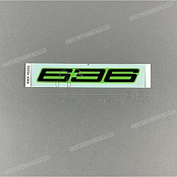 Autocollant carénage arrière queue