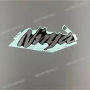 Autocollant logo Ninja pour carénage, partie inférieure gauche