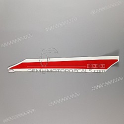 Naklejka na przednią owiewkę (czasza), prawa strona