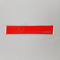 Autocollant carénage arrière queue, côté gauche