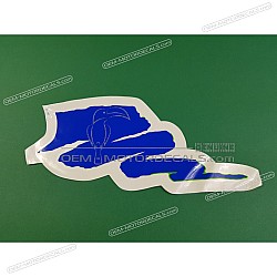 Side cowling decal, left side