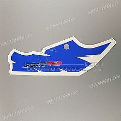 Autocollant carénage arrière queue, côté droit