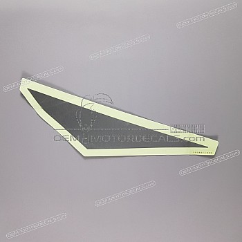 Front cowling decal, left side