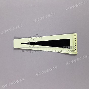 Side cowling decal, left side