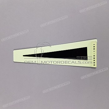 Side cowling decal, right side