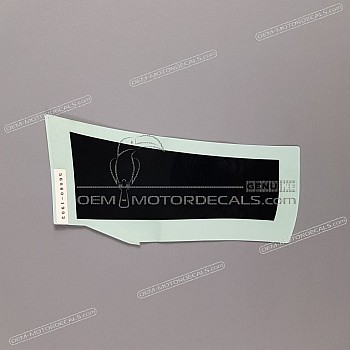 Side cowling decal, left side