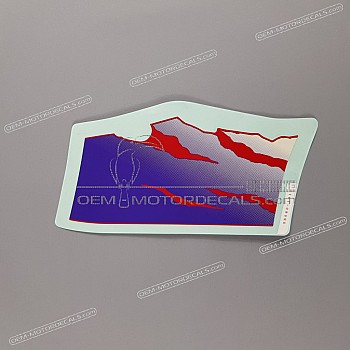 Side cowling decal, right side