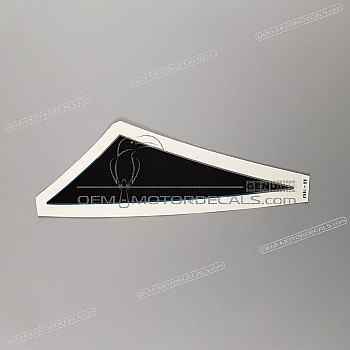 Front cowling decal, left side