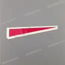 Lower side fairing decal, left side