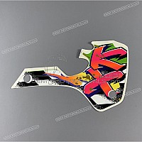 KAWASAKI Pegatina para panel lateral, lado derecho 56061-1097