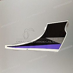 Naklejka na tylną owiewkę / zadupek, prawa strona