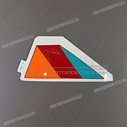 Bovenkuip sticker, linkerkant