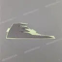 Autocollant de carénage latéral avant, avant droit