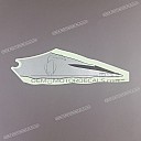 Seitenverkleidungsaufkleber Ninja ZX-9R, linke Seite