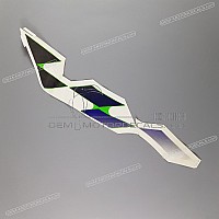 KAWASAKI Zijpaneel stickers set, linkerkant 56062-1077