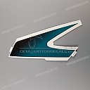 Side cowling decal, right side