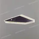 Autocollant de carénage supérieur, côté gauche