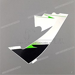 Side cowling decal, right side