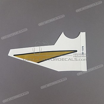 Side cowling decal, left side