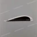 Rear shroud pattern, left side