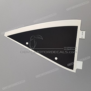 Bovenkuip sticker, rechterkant