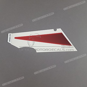 Front cowling decal, right side