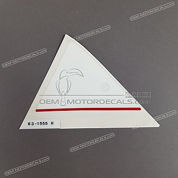 Front cowling decal, right side