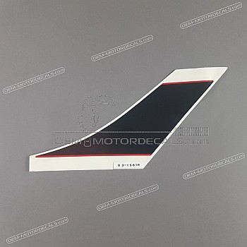 Side cowling decal, right side