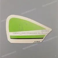KAWASAKI Onderkuip sticker, rechterkant 56063-1604