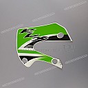 Side cowling decal, left side