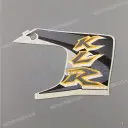 Side cowling decal, right side