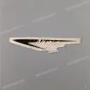 Autocollant graphique Ninja pour carénage central, côté gauche