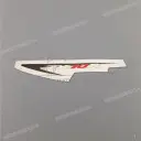 Autocollant de coque arrière Ninja ZX-10R, côté gauche