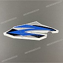 Side cowling decal, left side