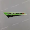 Front cowling decal