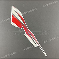 KAWASAKI Pegatina colin, lado izquierdo 56068-1415