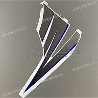 KAWASAKI Seitenverkleidung Aufkleber, Linke Seite 56068-1978