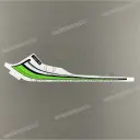 Autocollant de coque arrière ZX-6R, côté gauche