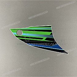 Side cowling decal, left side