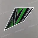 Shroud pattern, right side